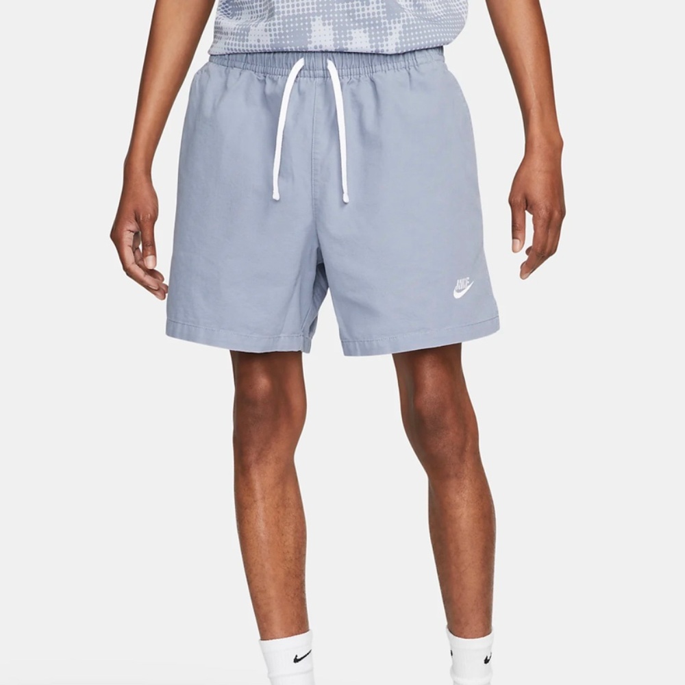 Nike Men’s Woven Washed Flow Shorts Light Blue